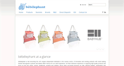 Desktop Screenshot of bebelephant.com